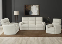 Radius Fabric Power Swivel Glider Recliner by Parker House