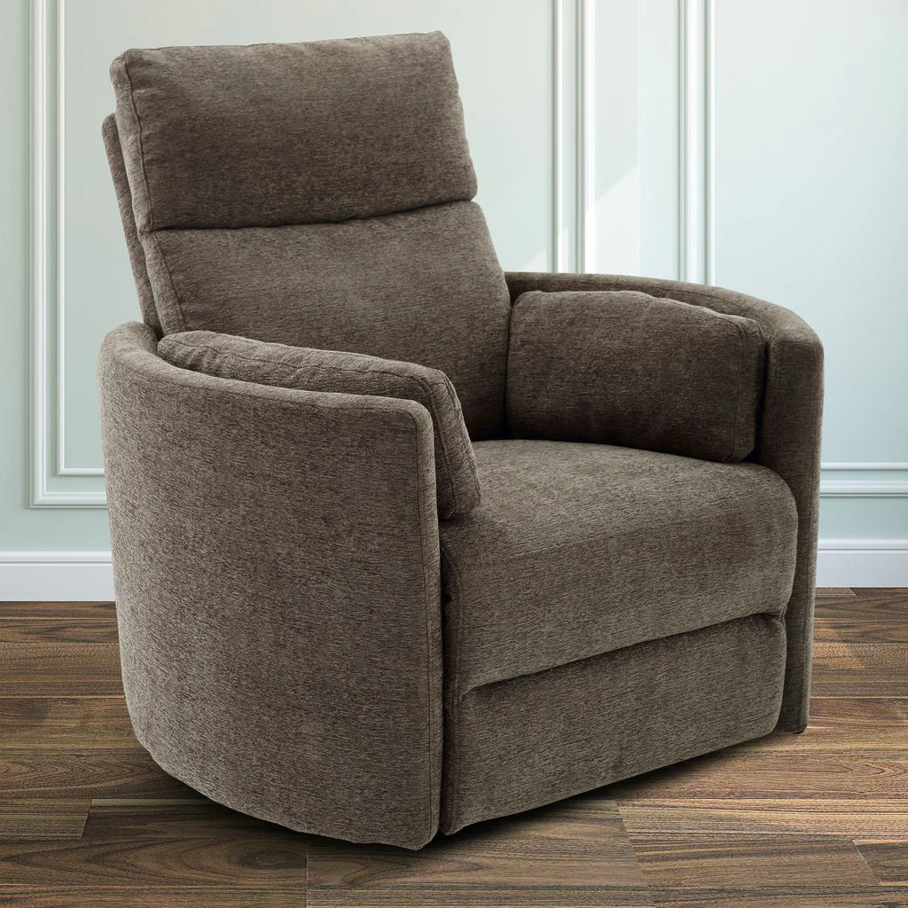 Radius Fabric Power Swivel Glider Recliner by Parker House
