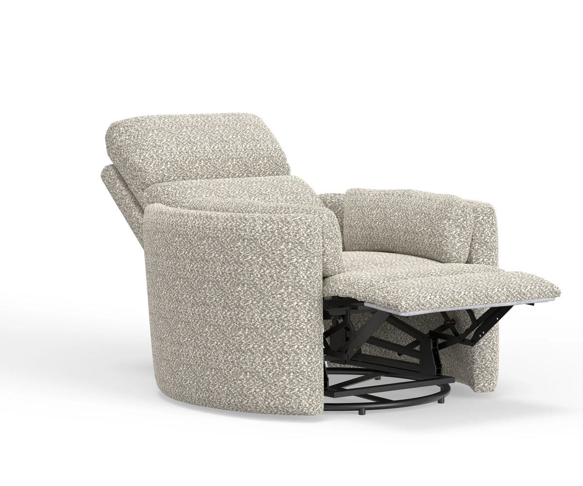 Radius Fabric Power Swivel Glider Recliner by Parker House