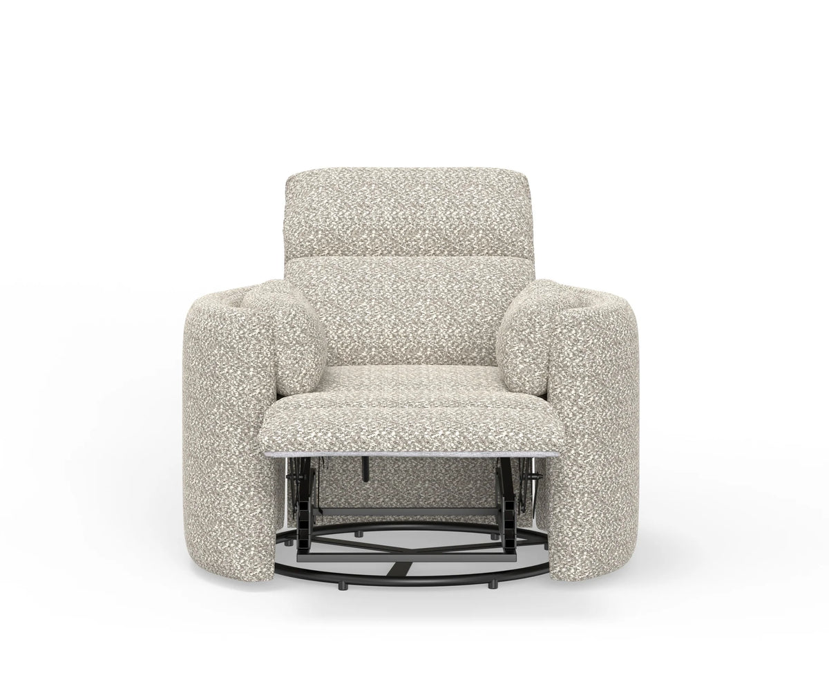 Radius Fabric Power Swivel Glider Recliner by Parker House