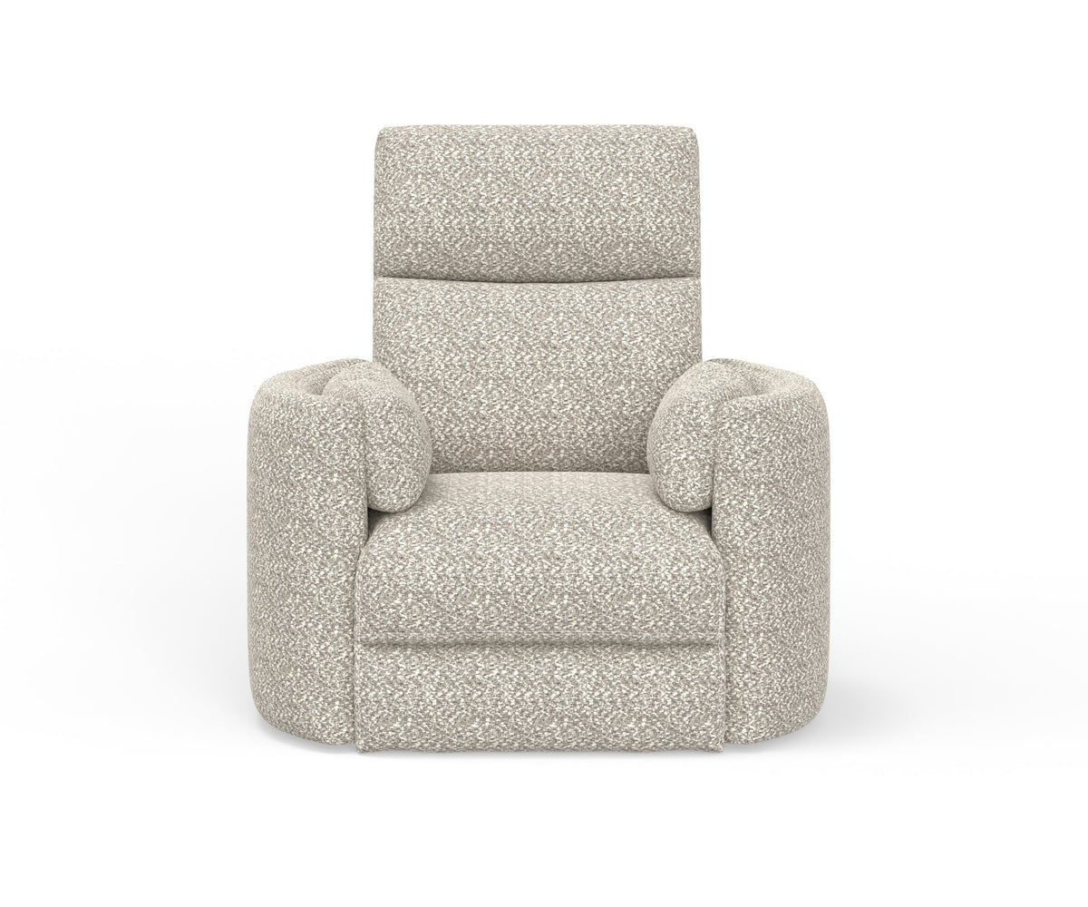 Radius Fabric Power Swivel Glider Recliner by Parker House