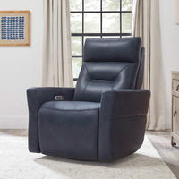 Parker House Remmington Leather Power Swivel Glider Recliner