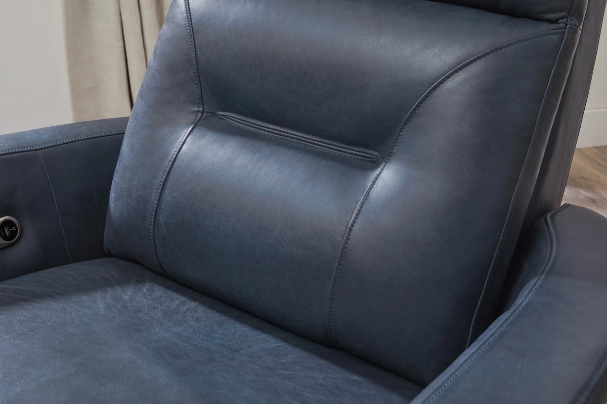 Parker House Remmington Leather Power Swivel Glider Recliner