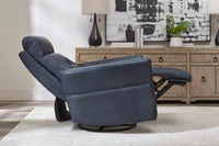 Parker House Remmington Leather Power Swivel Glider Recliner