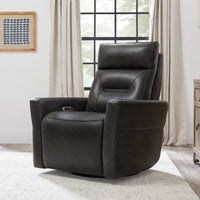 Parker House Remmington Leather Power Swivel Glider Recliner
