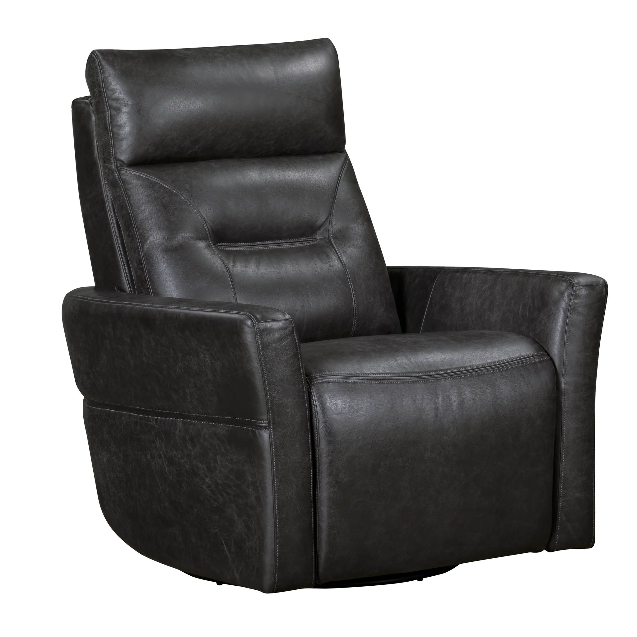 Parker House Remmington Leather Power Swivel Glider Recliner