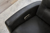 Parker House Remmington Leather Power Swivel Glider Recliner