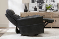 Parker House Remmington Leather Power Swivel Glider Recliner
