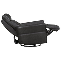 Parker House Remmington Leather Power Swivel Glider Recliner