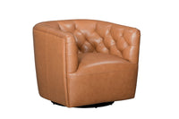 Mira Leather Swivel Chair