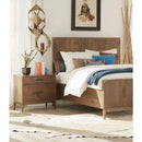 Adler Two Drawer Nightstand in Natural Walnut