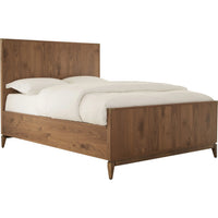 Adler Panel Bed in Natural Walnut
