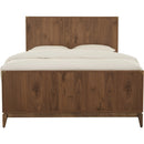 Adler Panel Bed in Natural Walnut