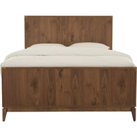 Adler Panel Bed in Natural Walnut