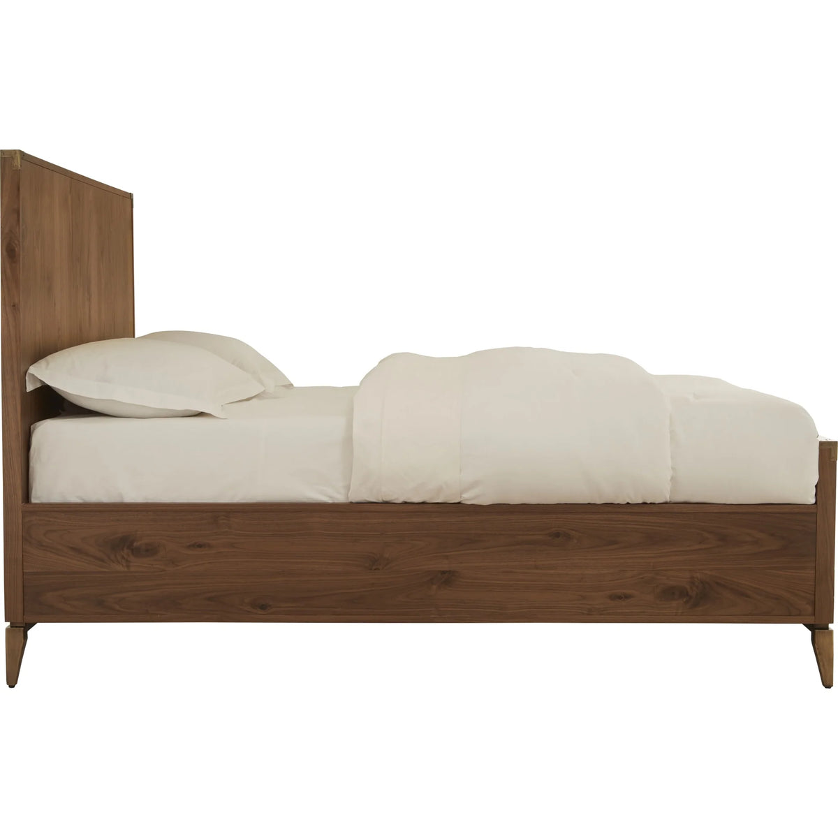 Adler Panel Bed in Natural Walnut