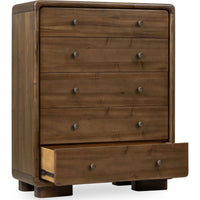 Boka 5-Drawer Acacia Wood Chest – Impala