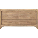 Brentwood 6-Drawer Dresser in Brioche
