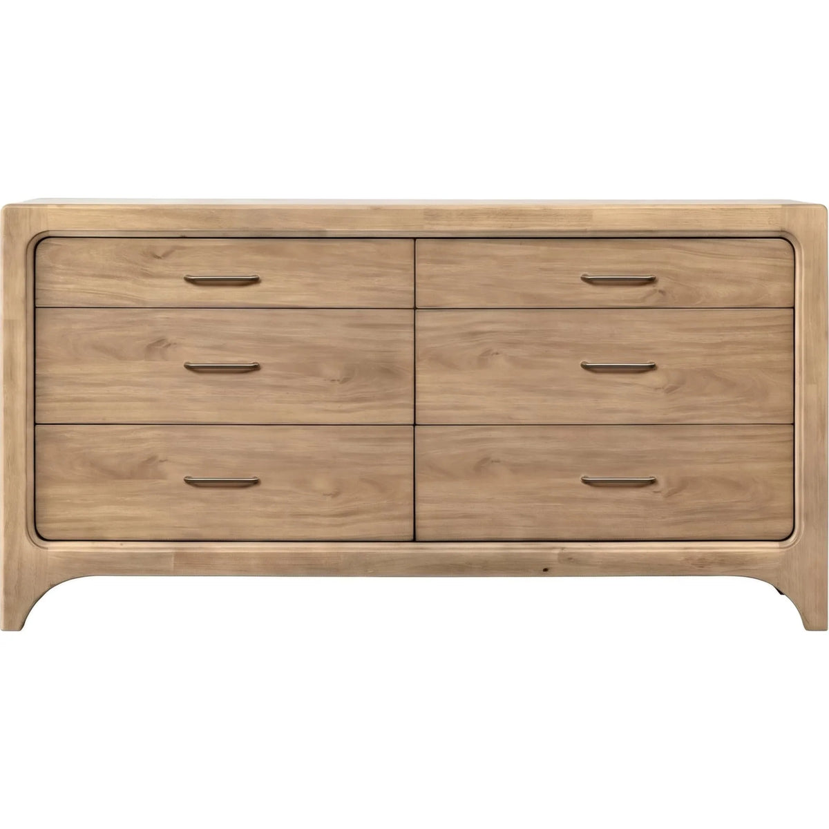 Brentwood 6-Drawer Dresser in Brioche