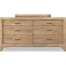 Brentwood 6-Drawer Dresser in Brioche