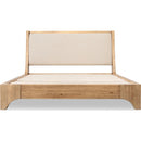 Brentwood Upholstered Wood Bed in Brioche