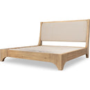 Brentwood Upholstered Wood Bed in Brioche