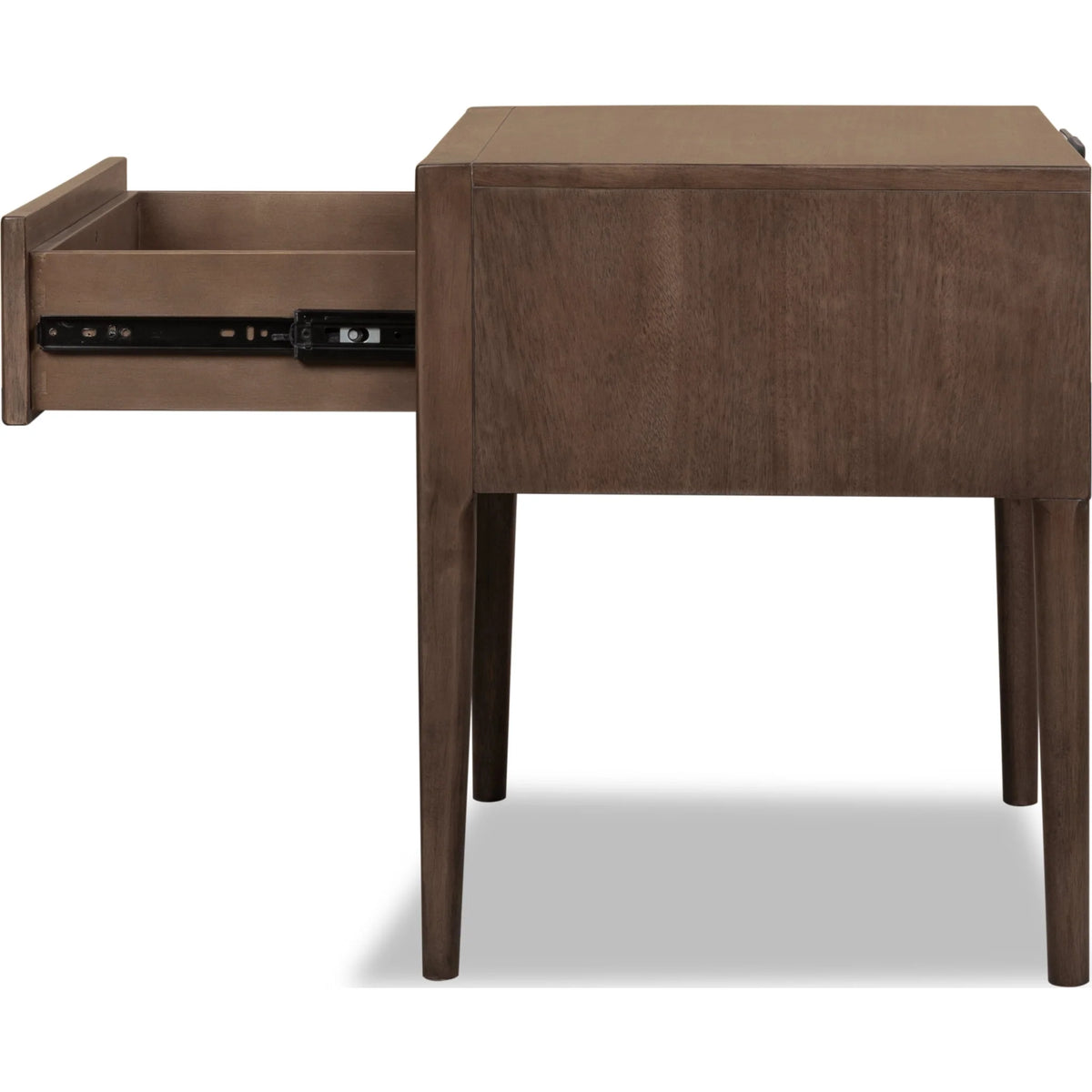 Carlisle One-Drawer Nightstand – Pecan Pie