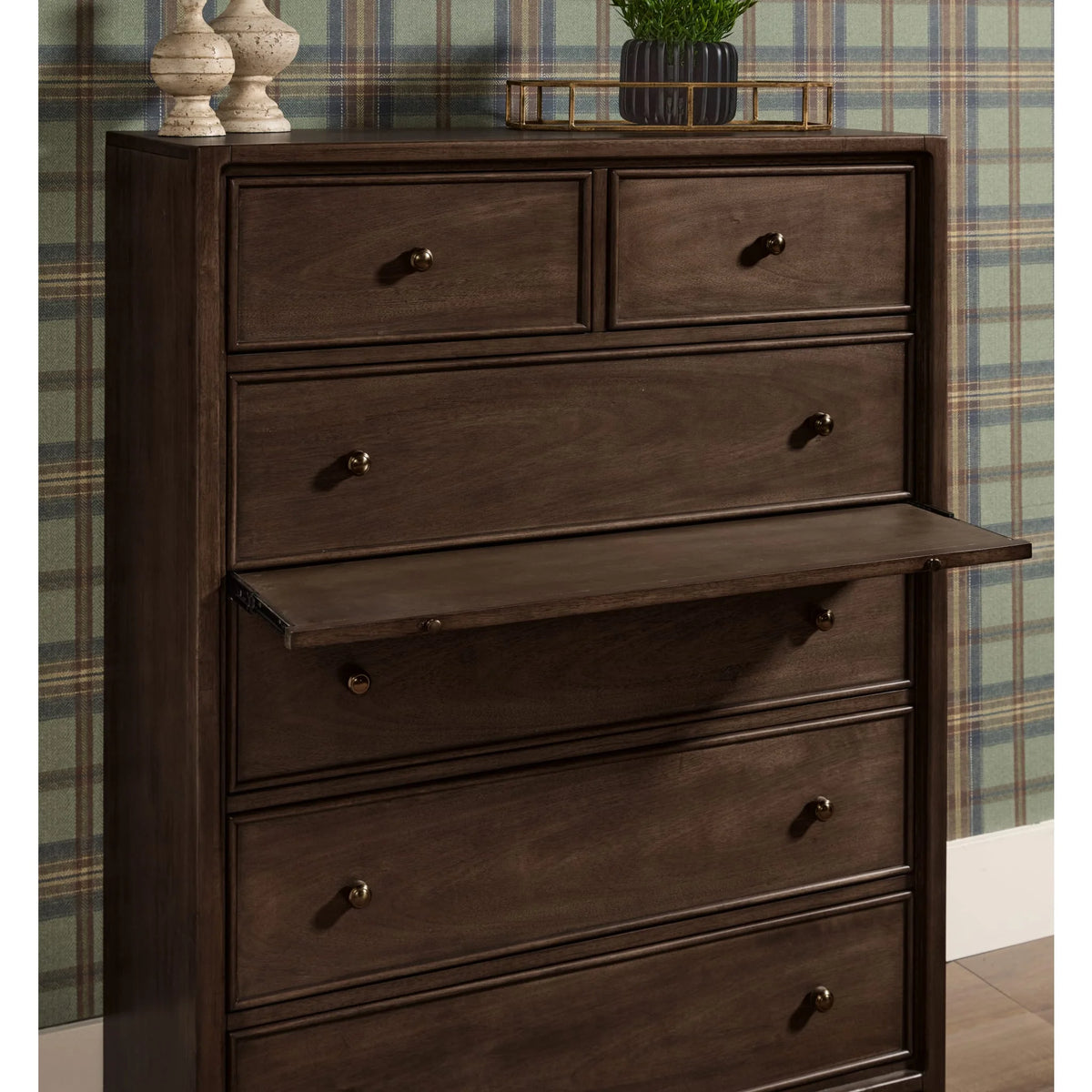 Modus Carlisle 6-Drawer Chest – Pecan Pie