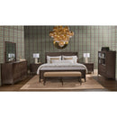 Carlisle Upholstered Dining Bench – Toffee Crunch