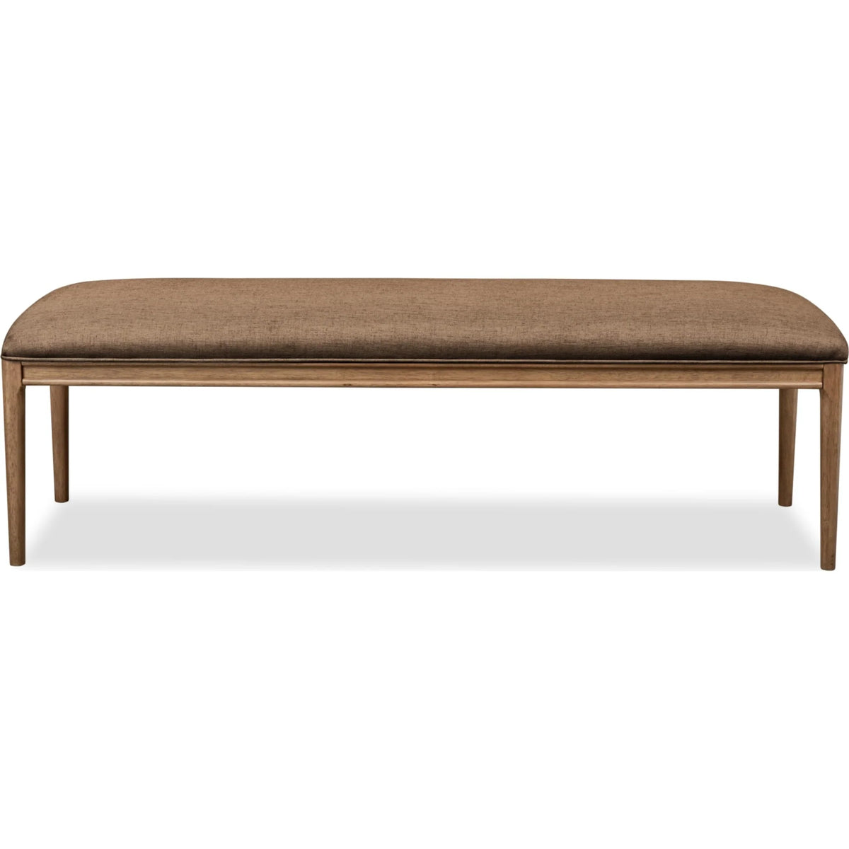 Carlisle Upholstered Dining Bench – Toffee Crunch