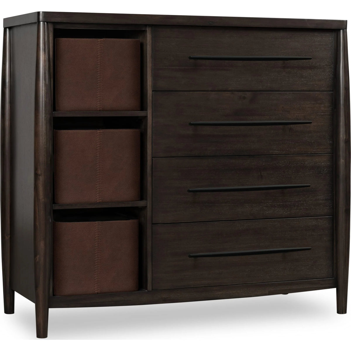 Koko Sweater Chest with Storage Bins in Minx