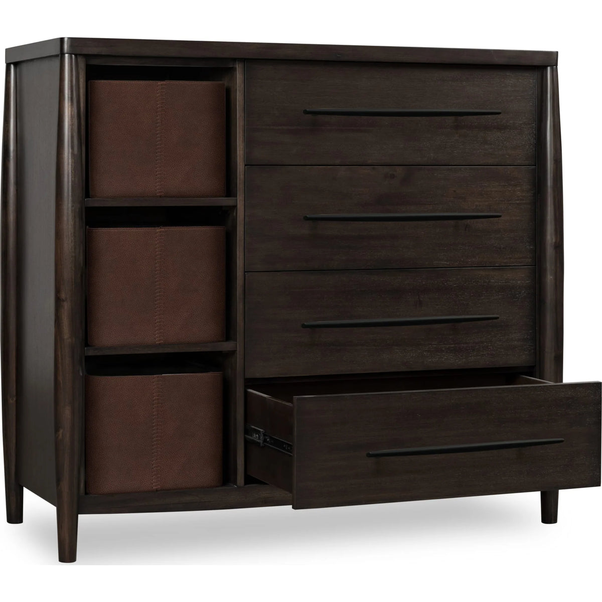 Koko Sweater Chest with Storage Bins in Minx