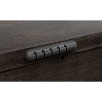Koko Two Drawer Nightstand with Cord Management in Minx