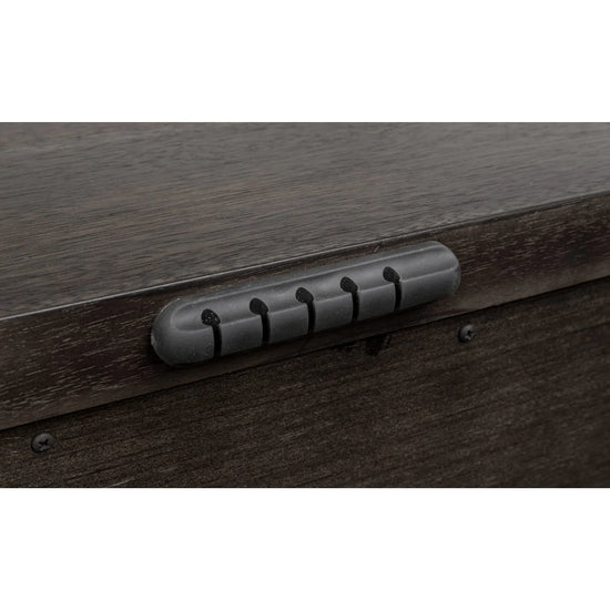 Koko Two Drawer Nightstand with Cord Management in Minx