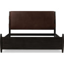 Koko Upholstered Panel Bed in Minx