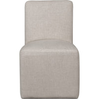Liv Fully Upholstered Dining Chair – Natural Linen