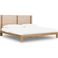 Tanner Solid Ash Platform Bed – Flaxen