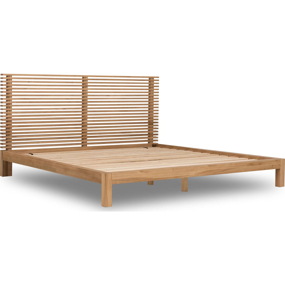 Tanner Solid Ash Platform Bed – Flaxen