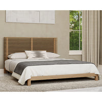 Tanner Solid Ash Platform Bed – Flaxen