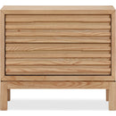 Tanner 2-Drawer Ash Wood Nightstand – Flaxen