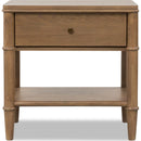 Whitmore 1 Drawer Nightstand Claystone