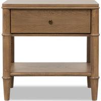 Whitmore 1 Drawer Nightstand Claystone
