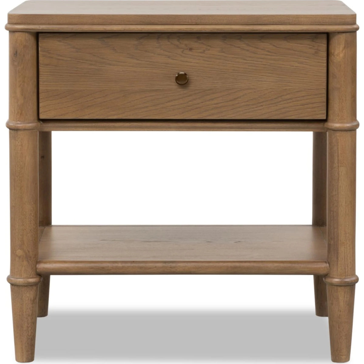 Whitmore 1 Drawer Nightstand Claystone