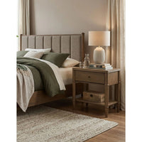 Whitmore 1 Drawer Nightstand Claystone