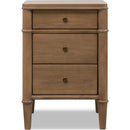 Whitmore 3-Drawer Nightstand with Charging Station – Claystone