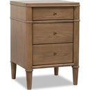 Whitmore 3-Drawer Nightstand with Charging Station – Claystone