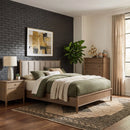 Whitmore Upholstered Bed in Claystone