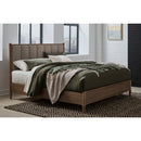 Whitmore Upholstered Bed in Claystone