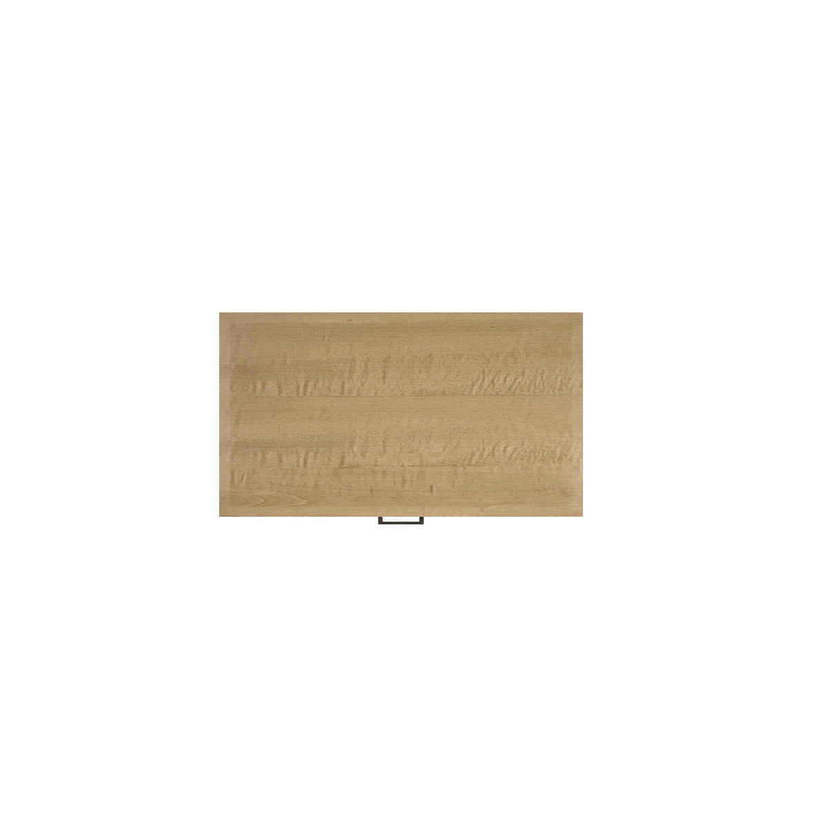Loft 3-Drawer Fabric Bedside Chest – Natural Maple & Gray