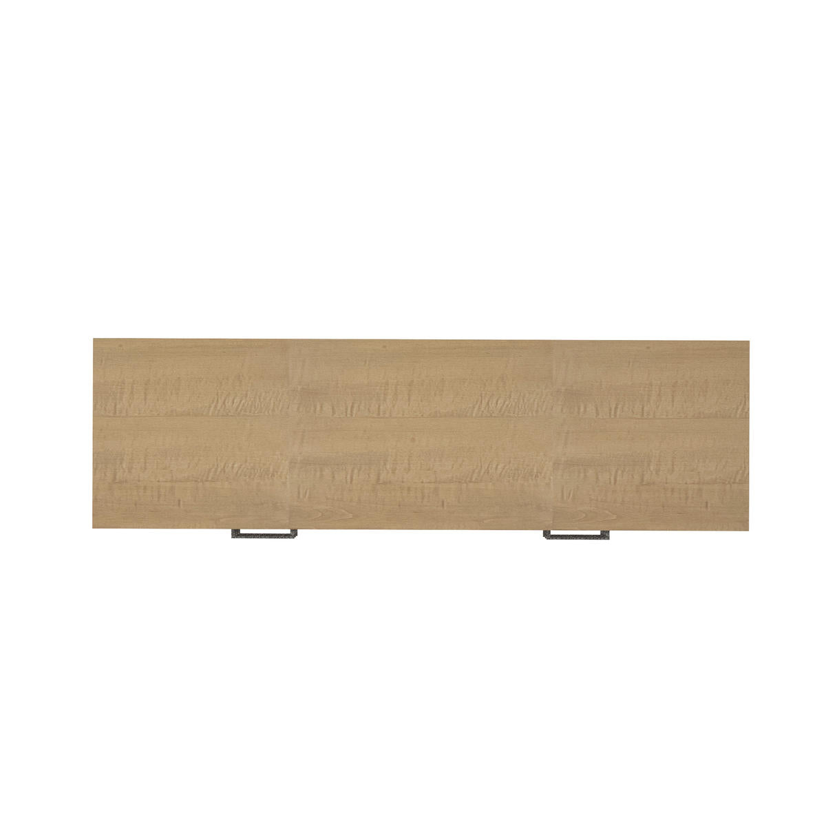 Loft 6-Drawer Fabric Dresser – Natural Maple & Gray