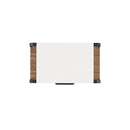 Portico Accent Nightstand – Sienna & White